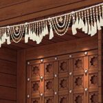 CraftVatika Toran for Door Entrance,Main Door, Mandir Bandhanwar for Home, Diwali Decoration Item Door Hanging Toranam for Pooja Room (Style2)